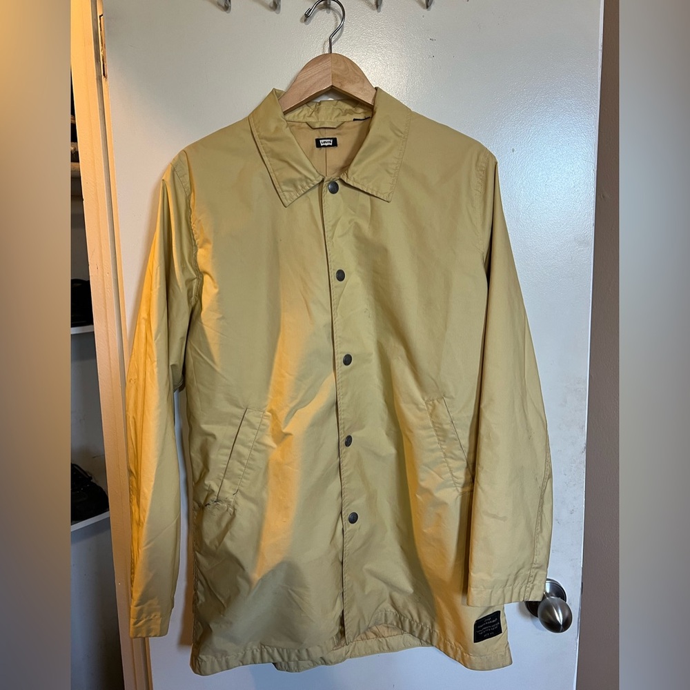 Levi’s yellow windbreaker